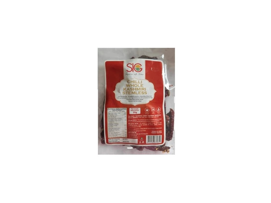 SIG Kashmiri Chilli Whole 50gm