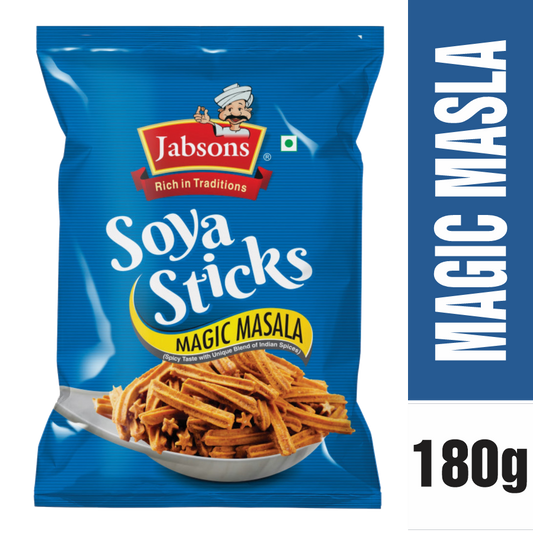 Jabson's Namkeen Soya Sticks Magic Masala 180gm