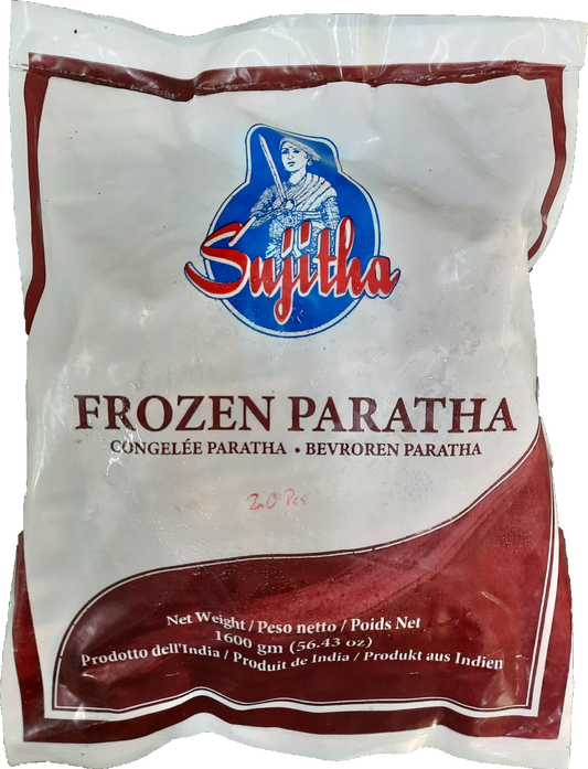 Frozen Sujitha Parotta (Approx 20 pieces) 1600gm - Only Berlin Same Day Delivery