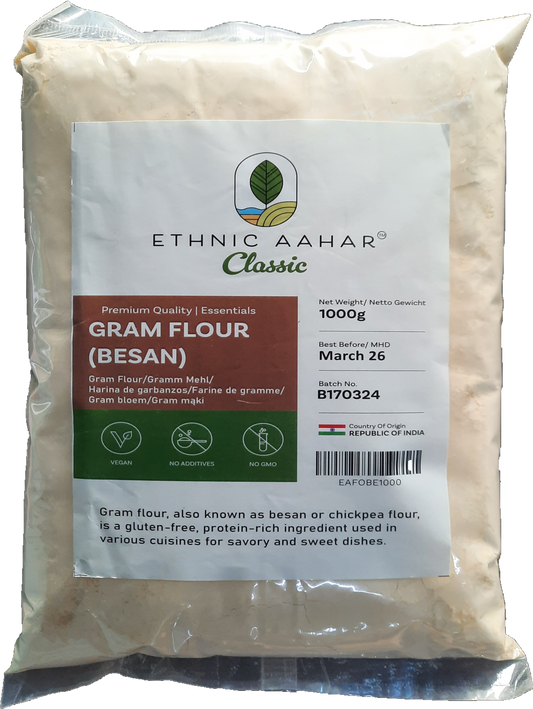 Ethnic Aahar Gram Flour (Besan) 1kg