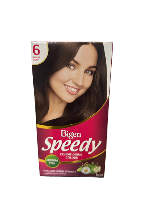 Bigen Speedy Conditioning Colour - Medium Brown 80gm