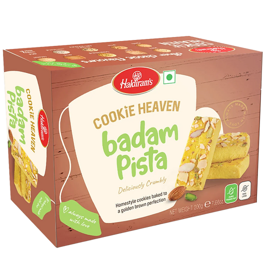 Haldiram's Badam Pista Cookies 200gm