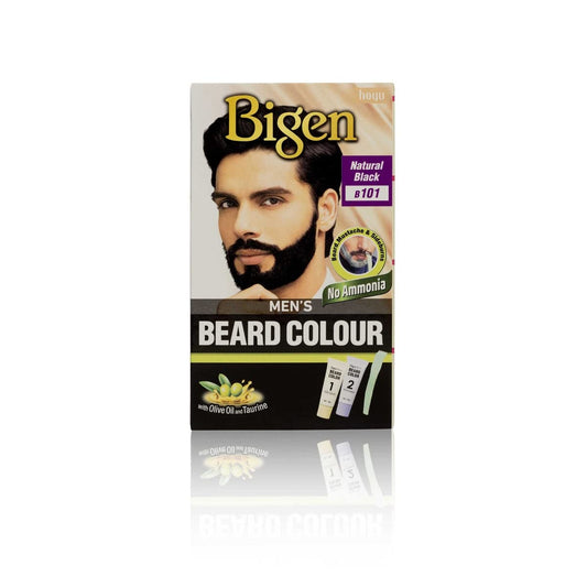 Bigen Men's Beard Colour - Natural Black 40gm