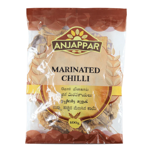 Anjappar Marinated Chilli 100gm