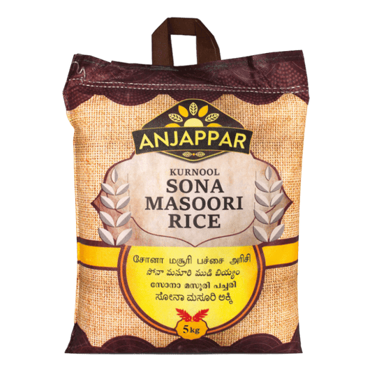 Anjappar Sona Masoori Kurnool Rice 5kg