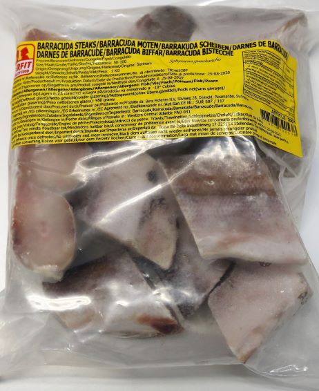 Frozen Perfit Barracuda Steak 1kg - Only Berlin Same Day Delivery