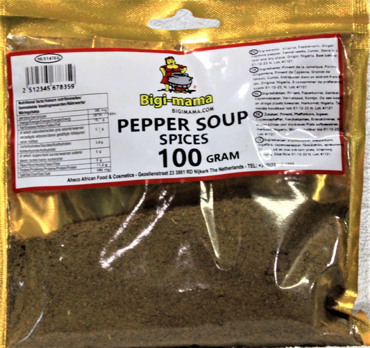 Bigi Mama Peppersoup Spices 100gm