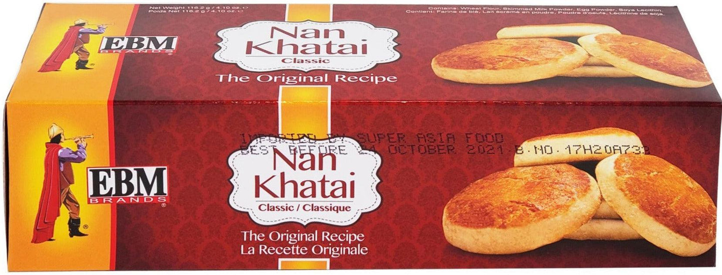 EBM Nan Khatai Biscuits (24 pcs) 118gm – Spice Village