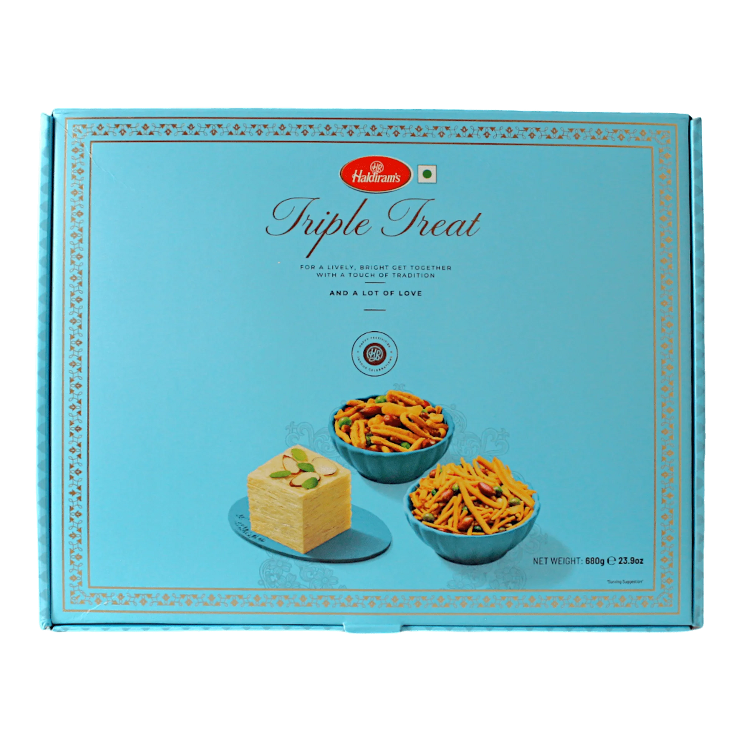 Haldiram's Triple Treat Gift Box 680gm