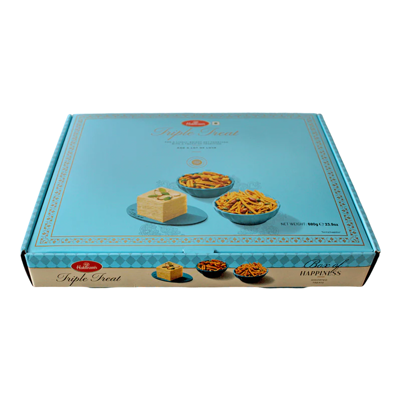 Haldiram's Triple Treat Gift Box 680gm