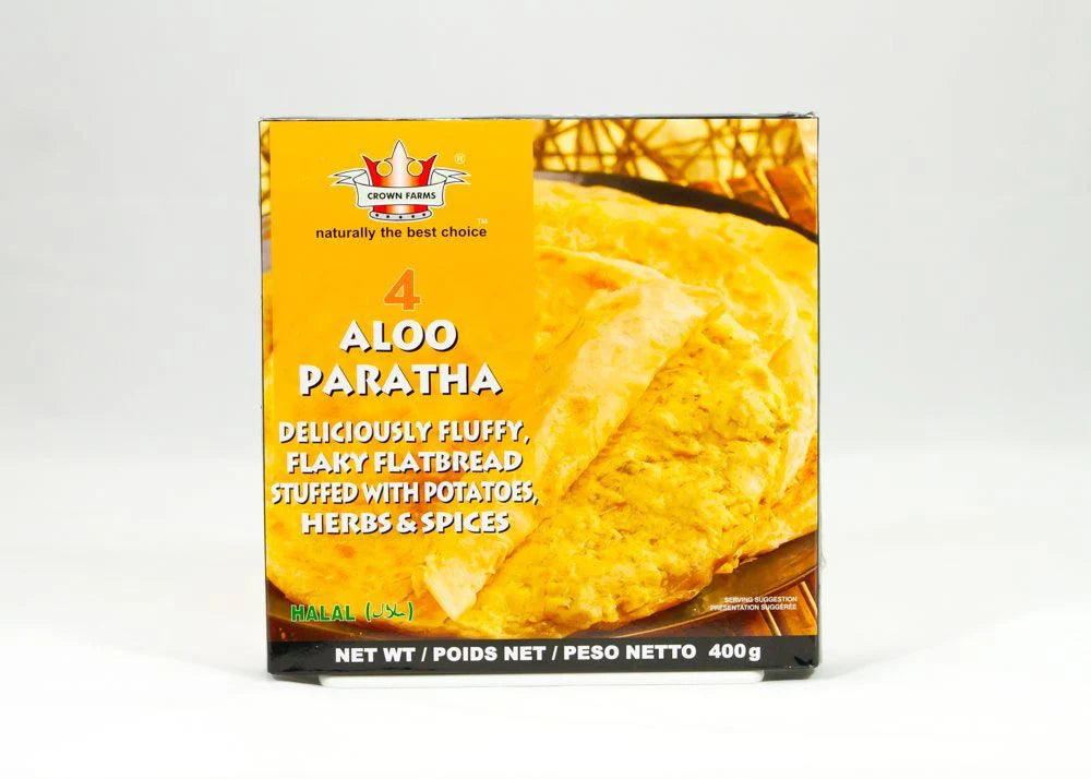 Frozen Crown Aloo Paratha 400gm - Only Berlin Same Day