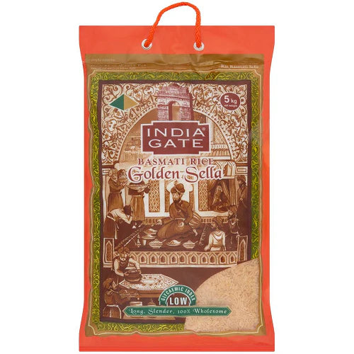 India Gate Golden Sella Basmati Rice 5kg