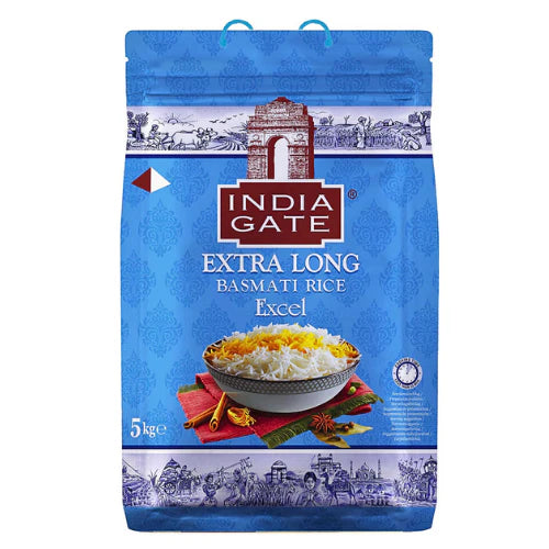 India Gate Excel Basmati Rice (1121 Extra long) 5kg