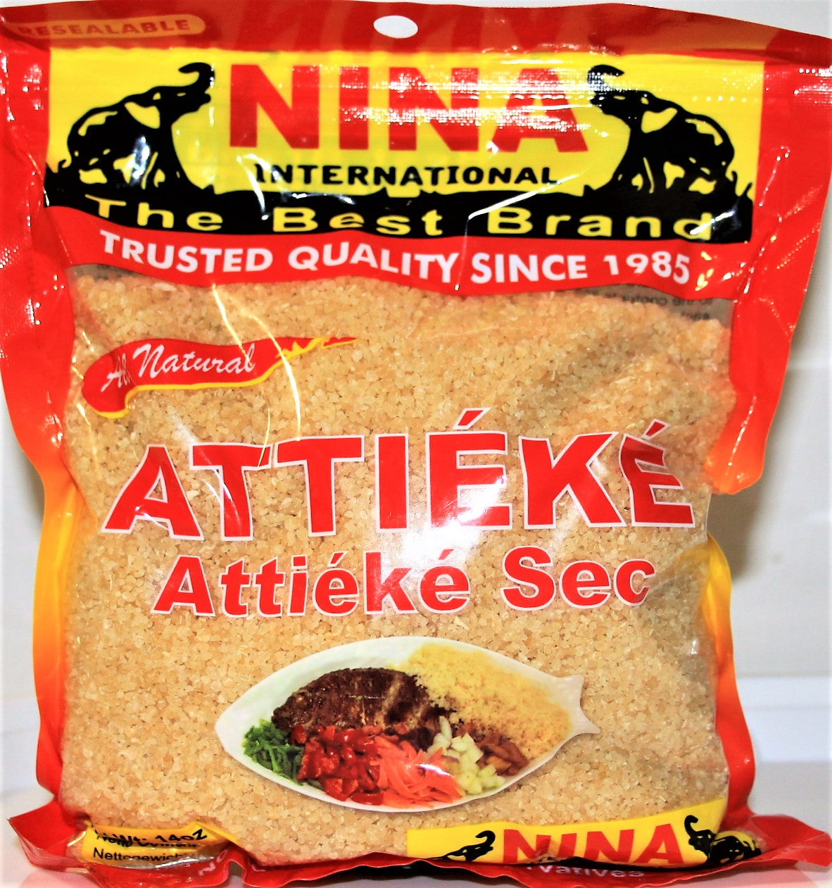 Nina Attieke Dry 396gm