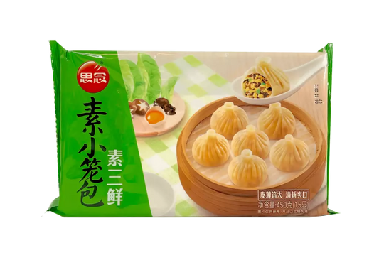 Frozen Miss Steamed Dumpling with Mixed Vegetarian (XiaoLongBao) 450gm - Only Berlin  Same Day Delivery