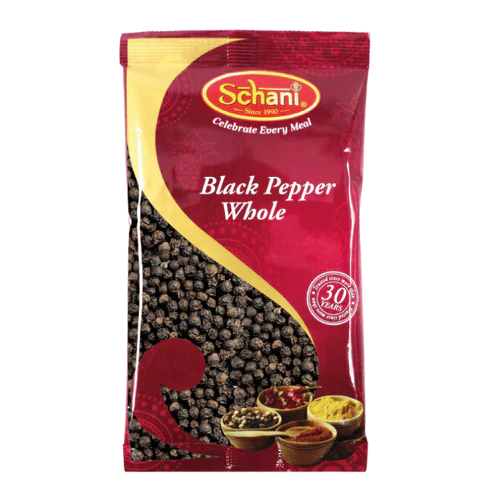 Schani Black Pepper Whole 100gm