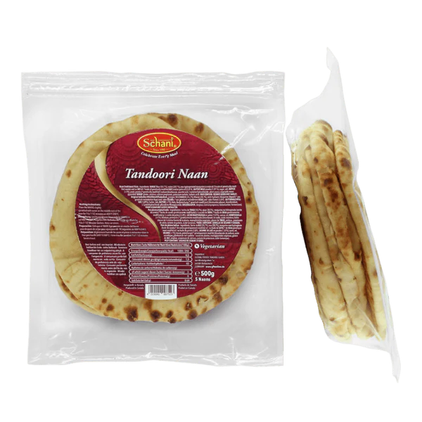 Schani Tandoori Whole Wheat Naan 500gm