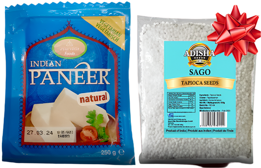 Ayurveda Indian Paneer 250gm (Adisha Sabudana 500gm free)