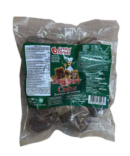 Grand Foods Jaggery Cubes 500gm