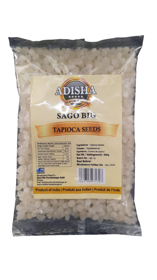 Adisha Premium Tapioca Sago(Big) 500gm