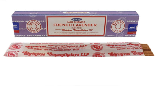 Satya Nag Champa Agarbatti French Lavender - 15gm