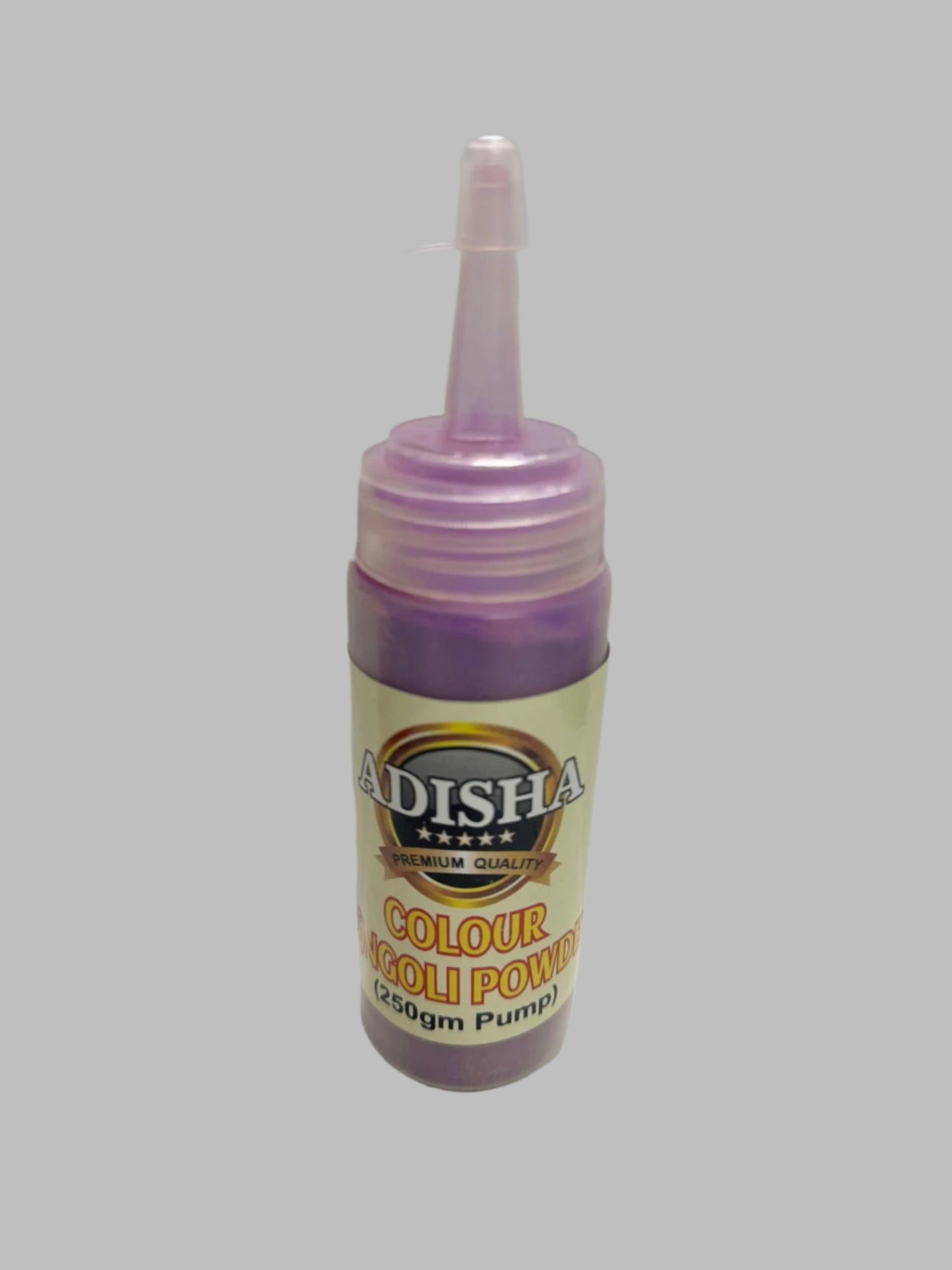 Adisha Rangoli Colour Pump (Purple) 250gm