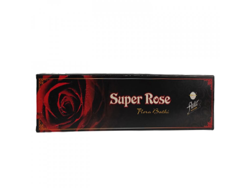 Flute Incense Sticks Super Rose 15gm