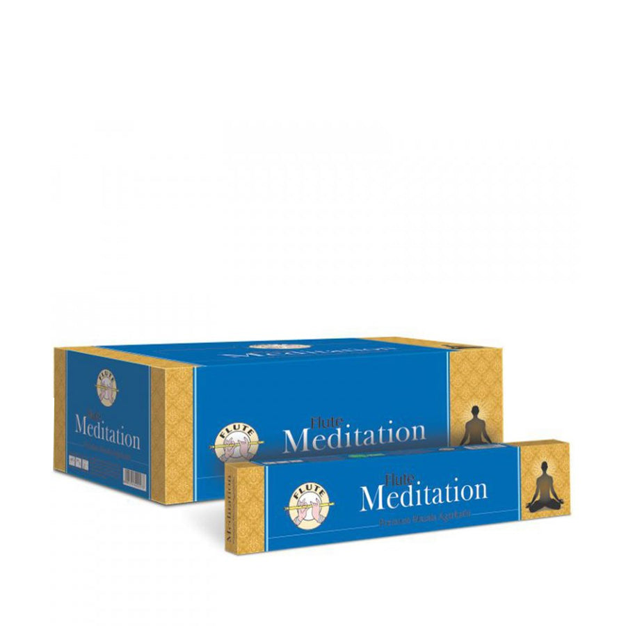 Flute Incense Sticks - Meditation 15gm