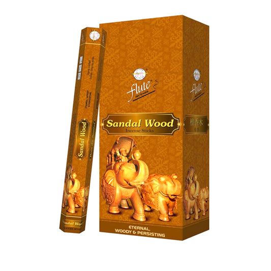 Flute Incense Sticks - Sandalwood 20gm