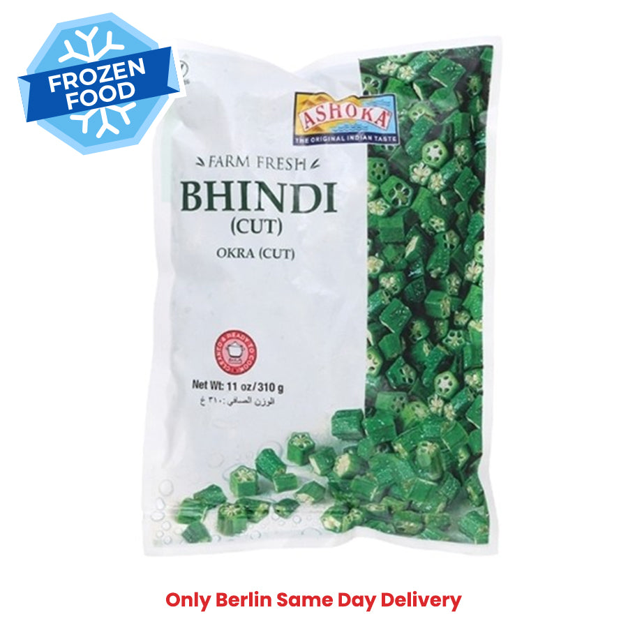 Frozen Ashoka Cut Okra 310gm - Only Berlin Same Day Delivery – Spice ...