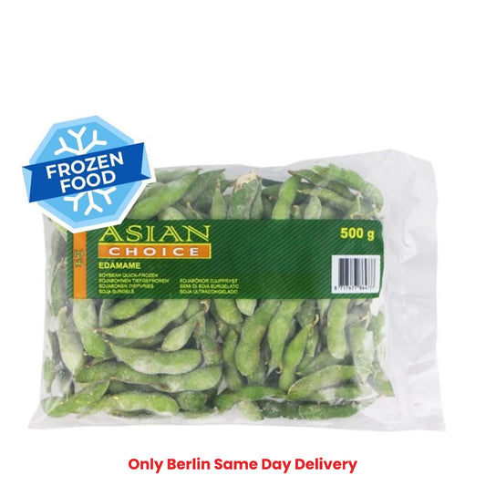 Frozen Asian Choice Edamame 500gm - Only Berlin Same Day Delivery