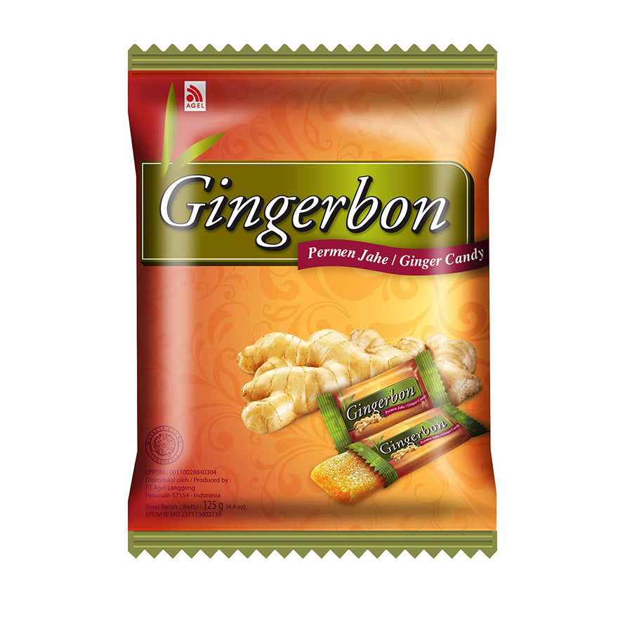 Gingerbon Bons Ginger Candy 125gm Spice Village 7308