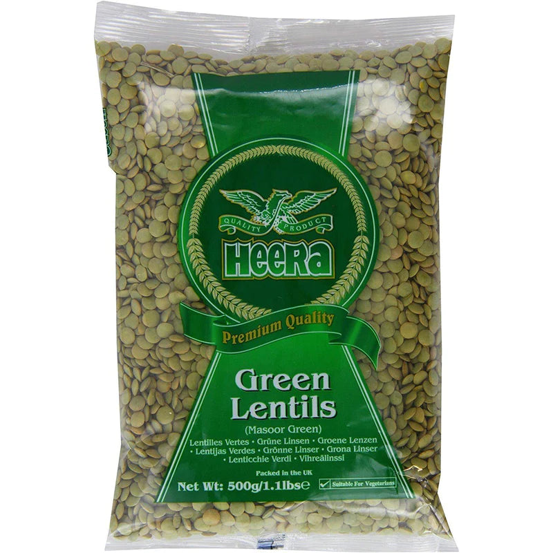 Heera Green Lentils Dal (Masoor) 500gm