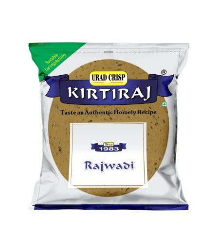 Kirtiraj Papad (Urad Crisps) - Rajwadi  200gm