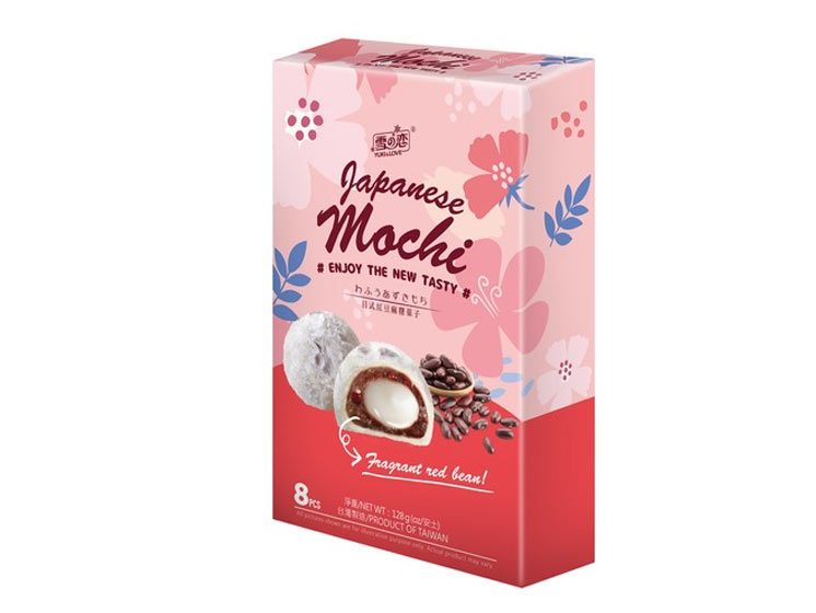 Yuki & Love Red Bean Mochi (8pcs) 128gm