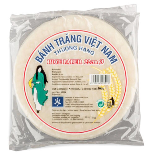 HS Vietnamese Rice Paper 22cm 500gm